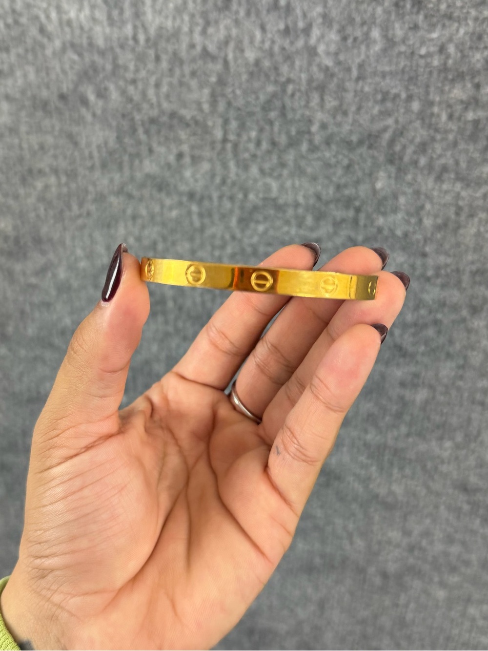 Charles Revson & Cipullo Love Bracelet Bangle Size Large